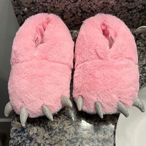 Silly monster slippers, toddler size 8/9